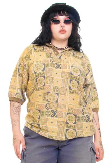 Vintage 90's Faded Bugle Boy Pull Over Shirt - OSF