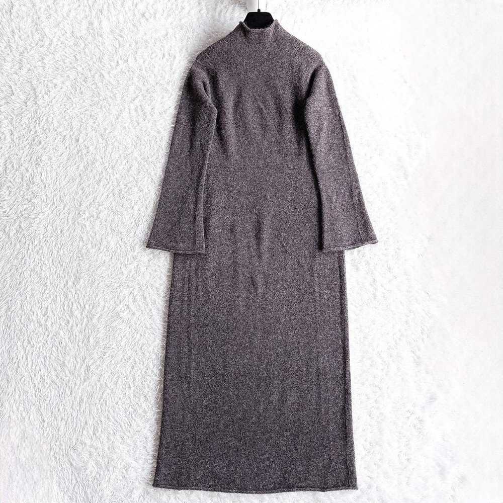 2020 Theory ◆ Wool Maxi Knit Dress - Bottle Neck … - image 8