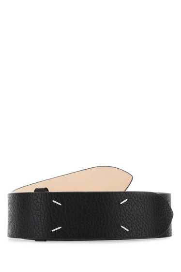 Maison Margiela Black Leather Belt