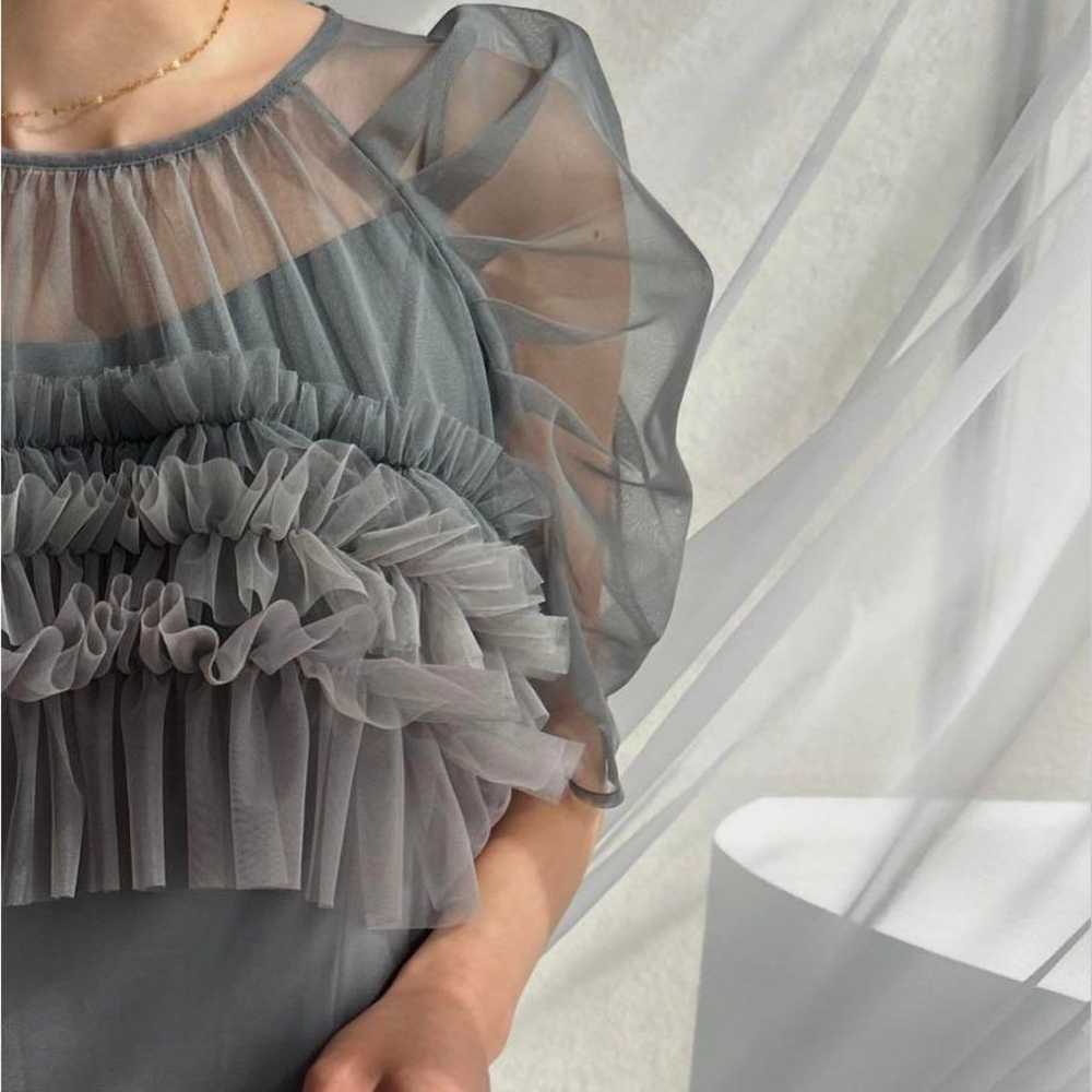 LE'RURE Rilua Ruffle Tulle Airy Dress - image 3