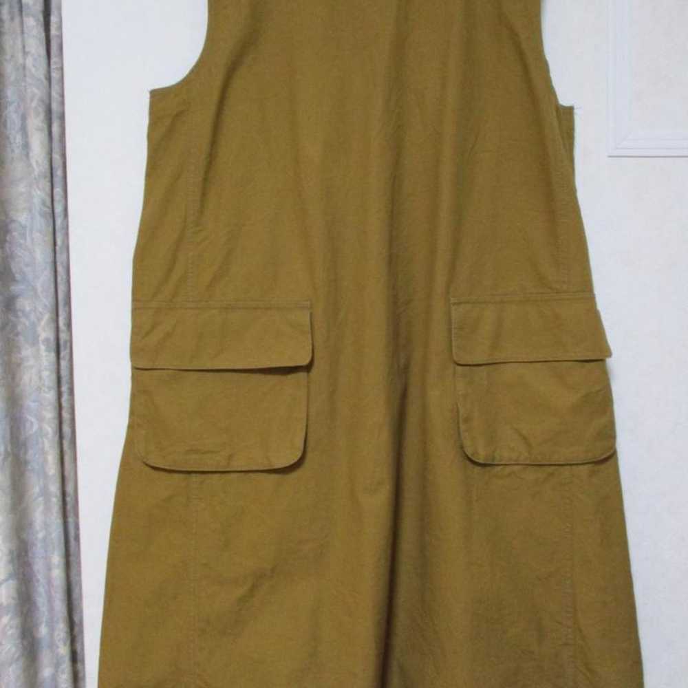 45R High-Density Duck Jumper Skirt in Mustard Col… - image 1