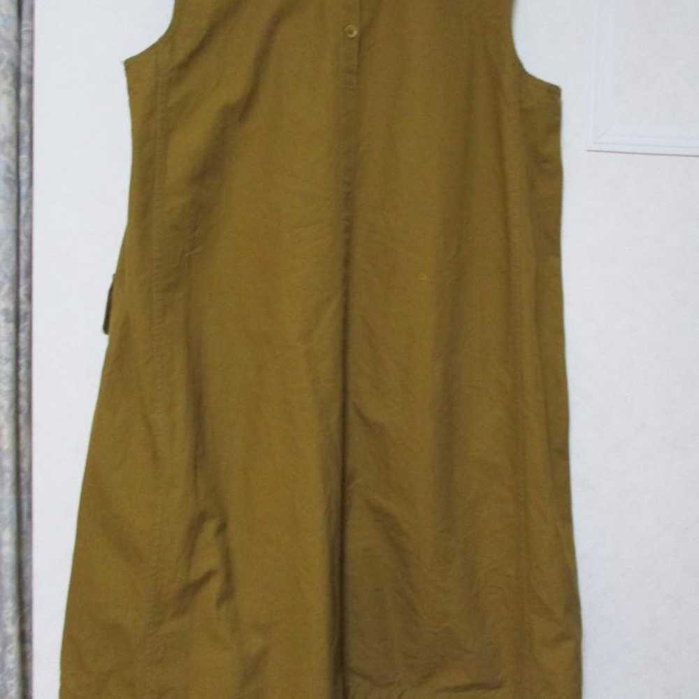 45R High-Density Duck Jumper Skirt in Mustard Col… - image 2