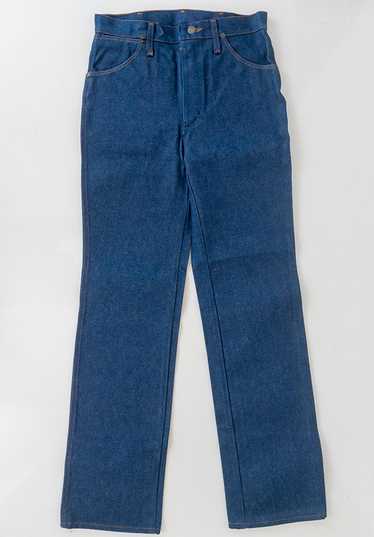 1970s Wrangler Boot Cut Blue Jeans