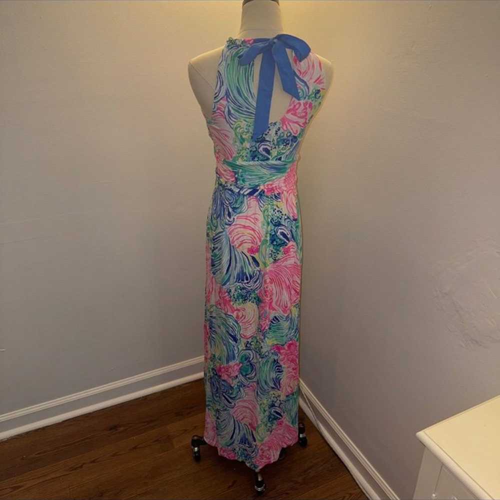 Lilly Pulitzer Small Martina Maxi Dress Beach - image 6