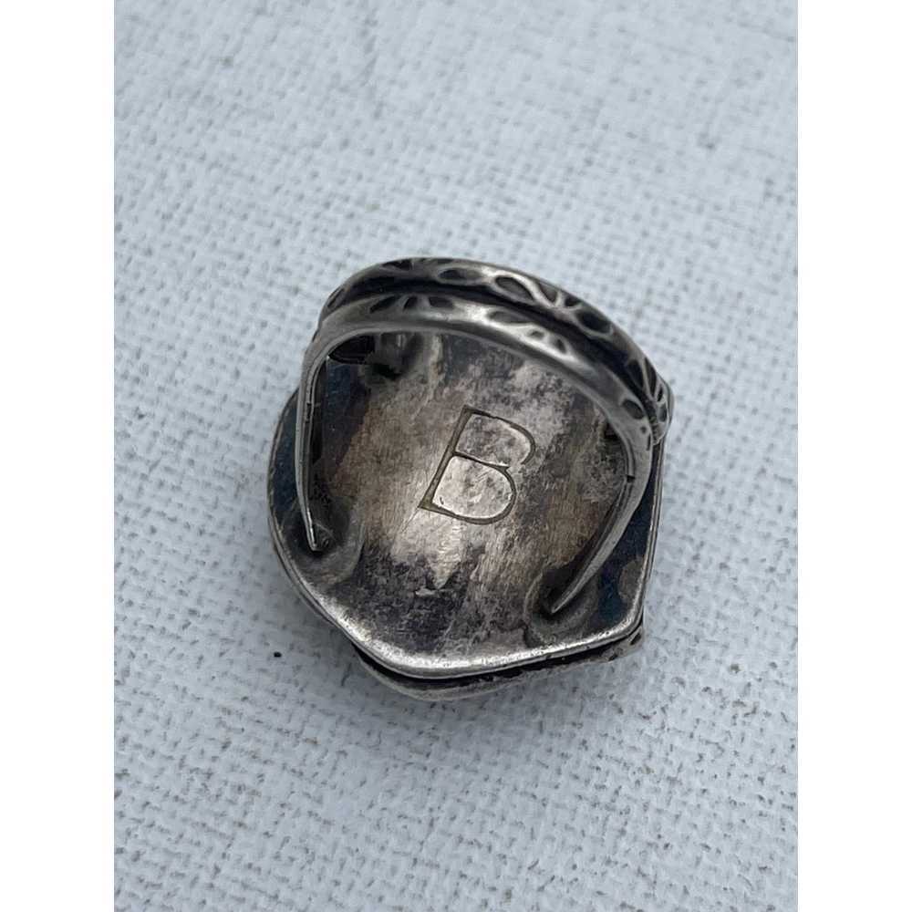 Vintage Sterling Silver Ring - Size 5 - image 3