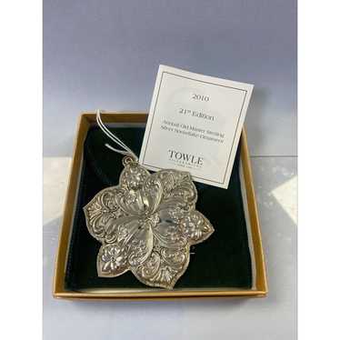 Towle Sterling Silver Snowflake Ornament 2010 - image 1