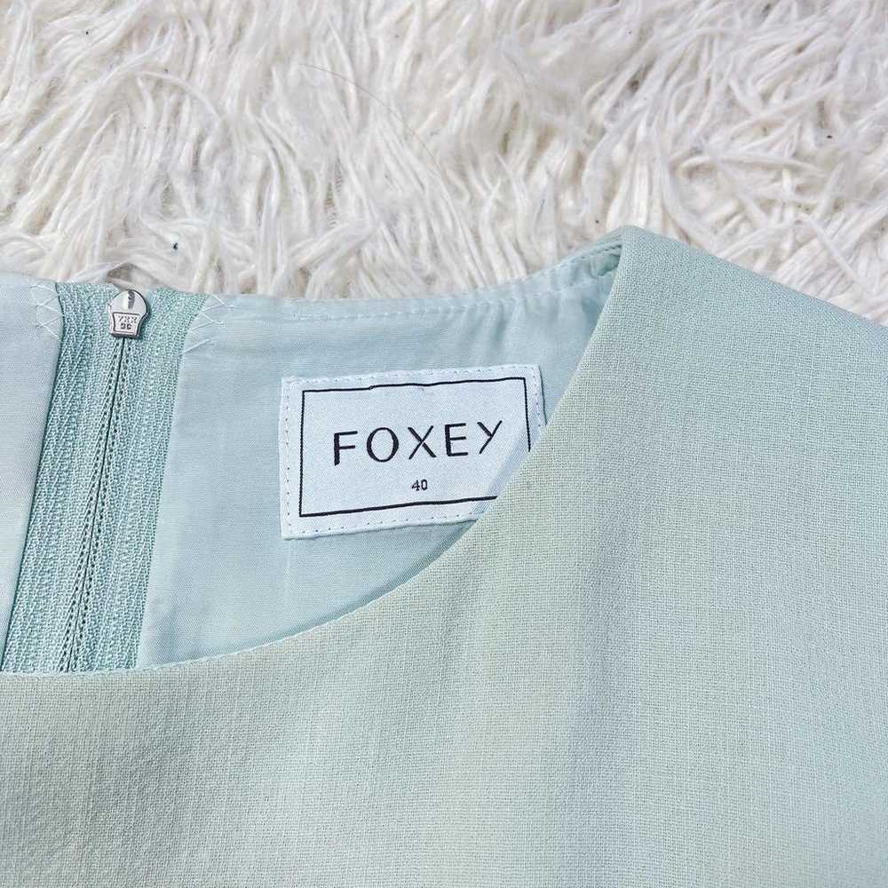 FOXEY Lily Flare Dress Sleeveless Mint - image 5