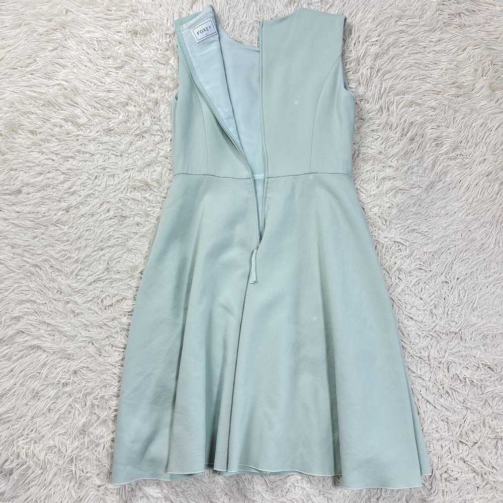 FOXEY Lily Flare Dress Sleeveless Mint - image 7