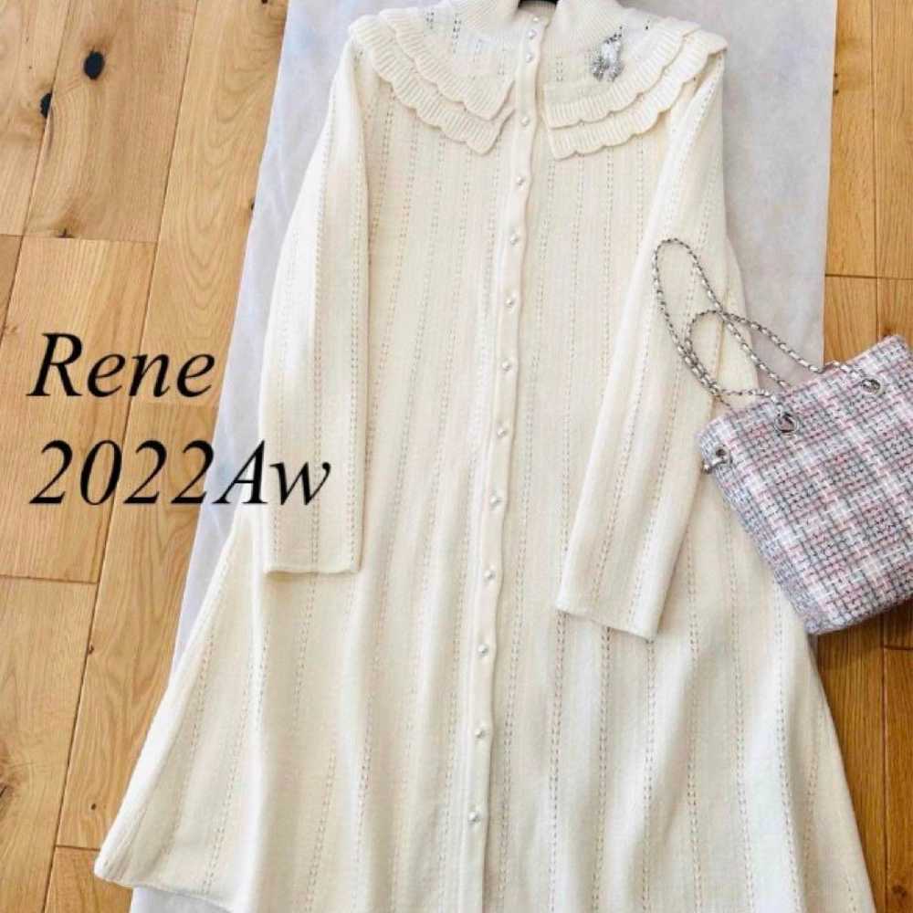 ★Rene★ 2022 Autumn/Winter Long Knit Dress - image 1