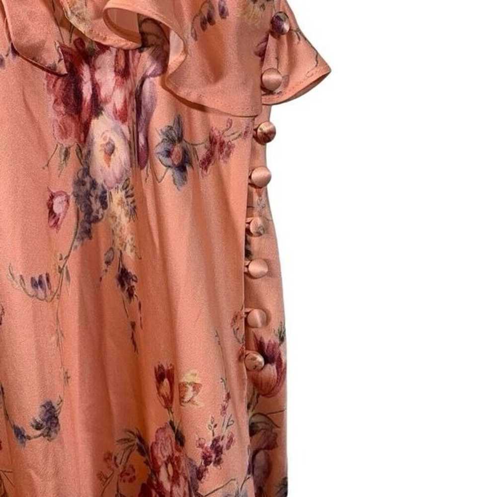 LOVE SHACK FANCY Lillian Floral Silk Satin Maxi D… - image 6