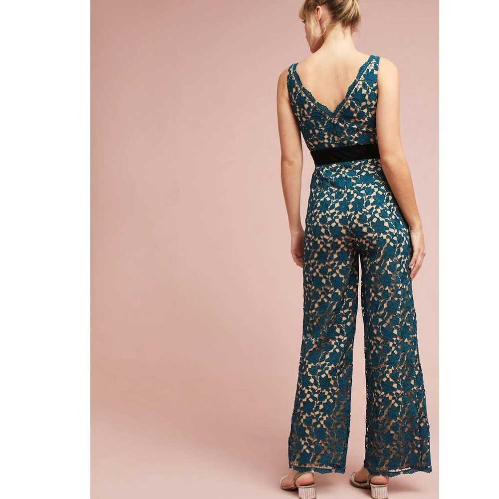 New Anthropologie ML Monique Lhuillier Lace V-Nec… - image 2