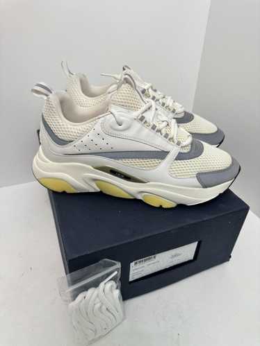 Dior Dior B22 Reflective Sneaker White / Grey Size