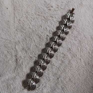 Vintage Judy Lee Silver Tone Bracelet - image 1