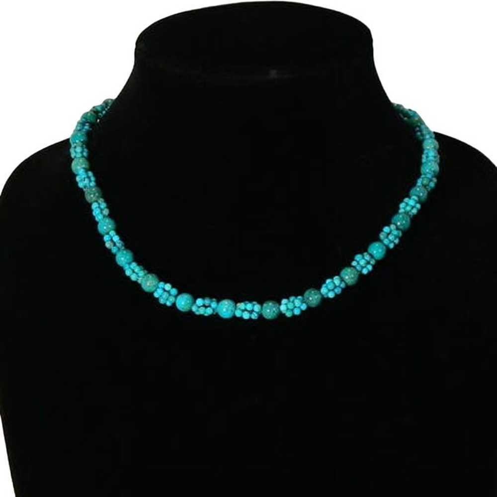 JAY KING Unique Turquoise Necklace Sterling Silve… - image 2