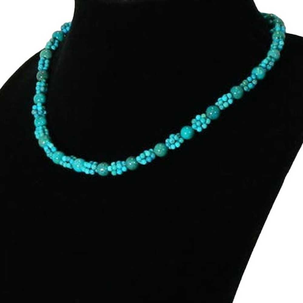 JAY KING Unique Turquoise Necklace Sterling Silve… - image 3