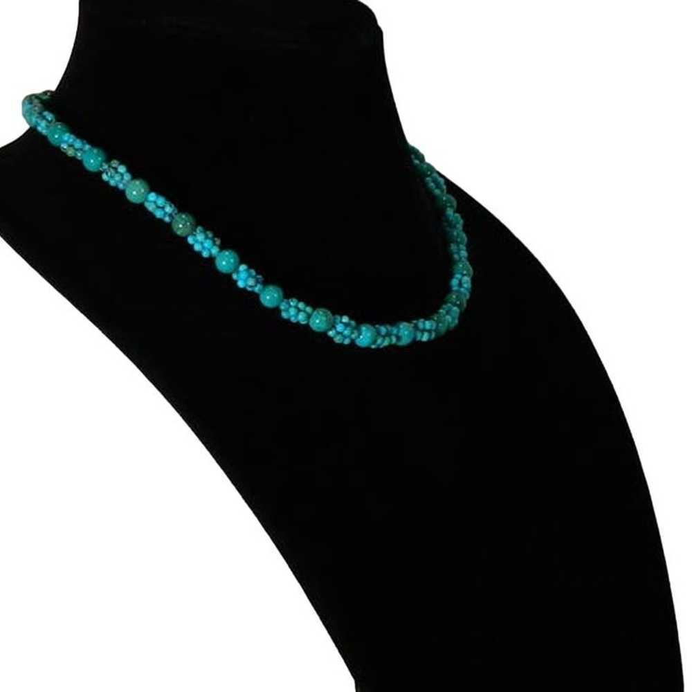 JAY KING Unique Turquoise Necklace Sterling Silve… - image 4