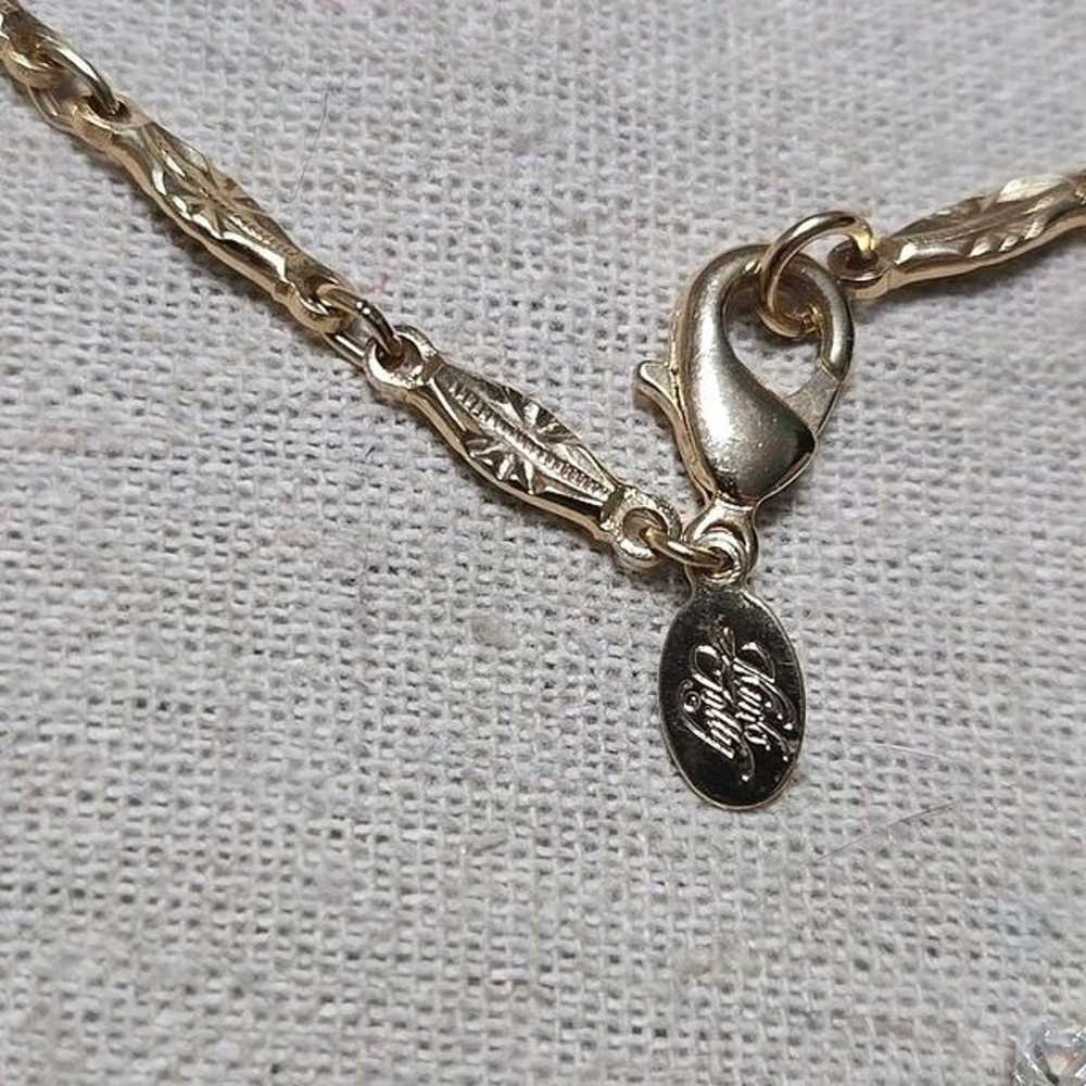 Kirk's Folly Vintage Heart Locket Forget Me Knot … - image 9