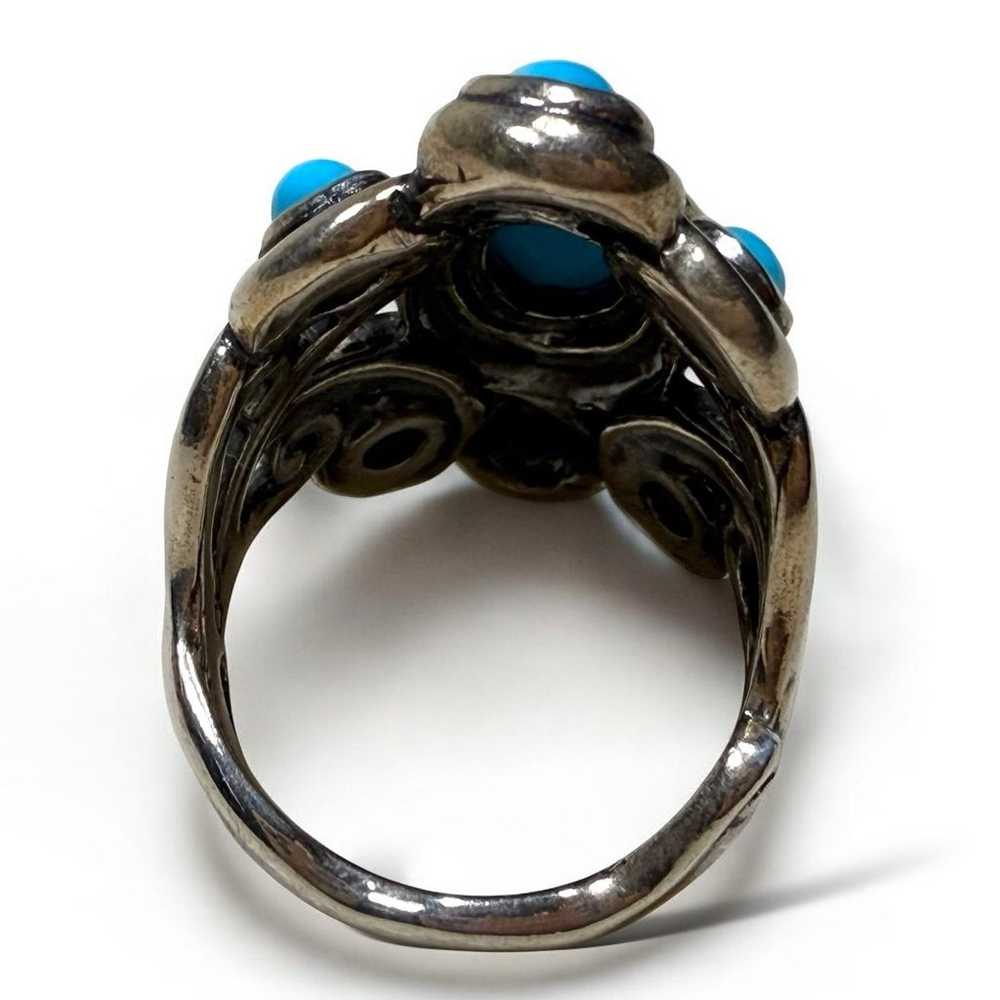 Carolyn Pollack Relios Turquoise Sterling Ring - image 6