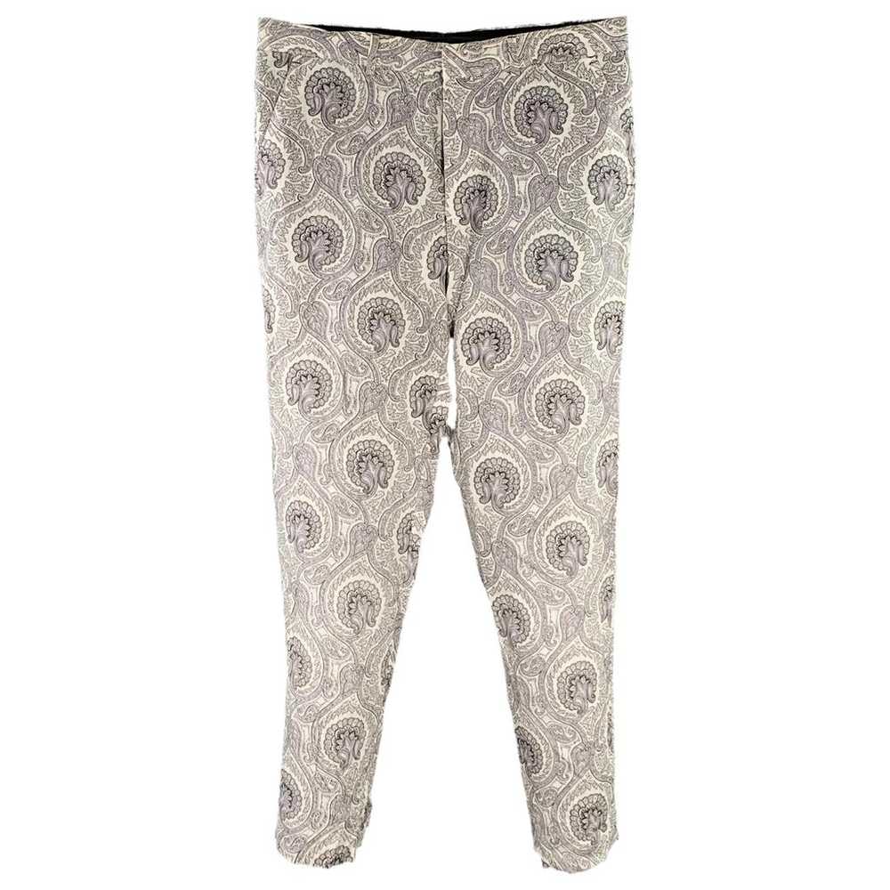 Non Signé / Unsigned Linen trousers - image 1