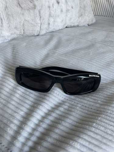 Balenciaga Balenciaga rectangle sunglasses