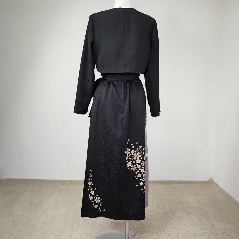 Zunezune Furisode Dress Sleeveless Bolero with Lo… - image 8