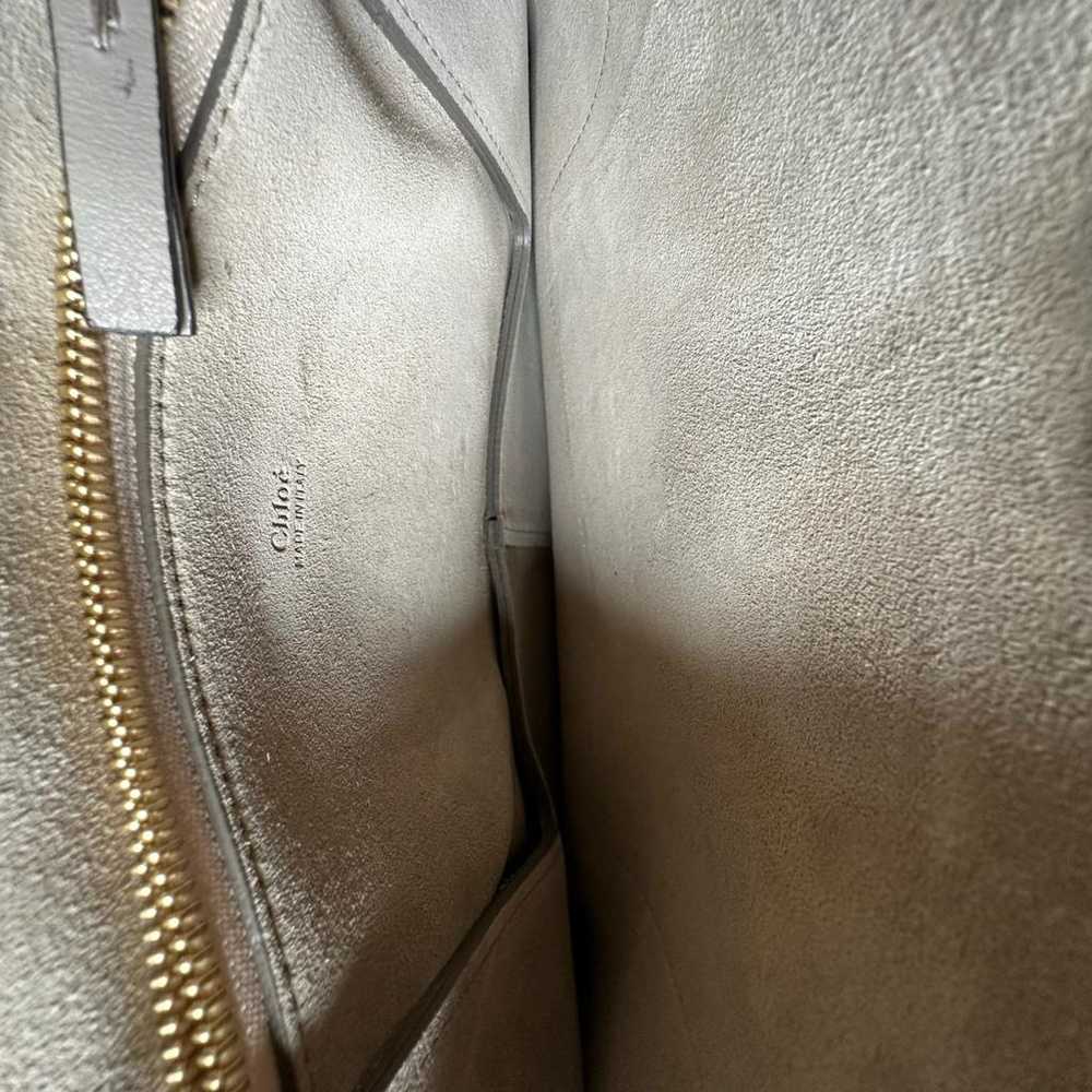 Chloé Faye leather handbag - image 9