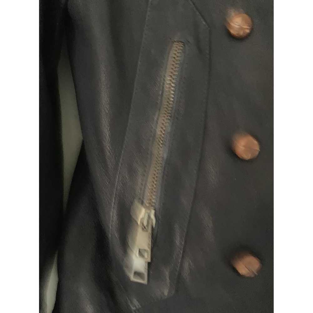 Delan Leather biker jacket - image 7