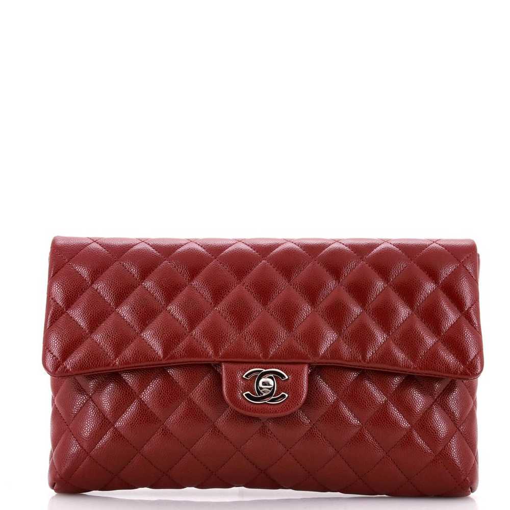 Chanel Leather clutch bag - image 1