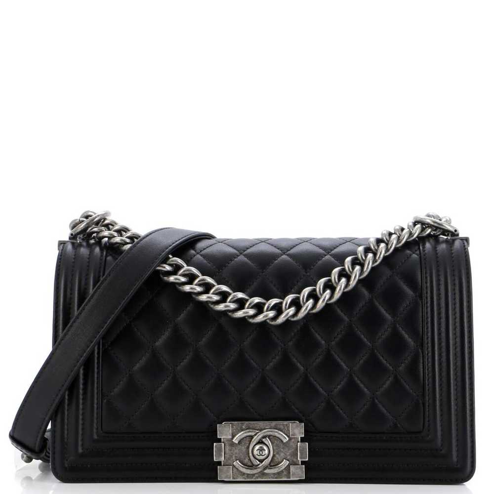 Chanel Boy leather handbag - image 1