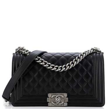 Chanel Boy leather handbag - image 1