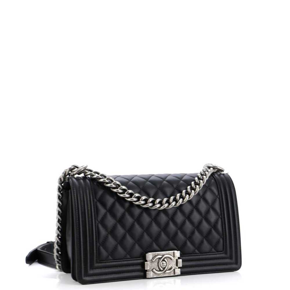 Chanel Boy leather handbag - image 3