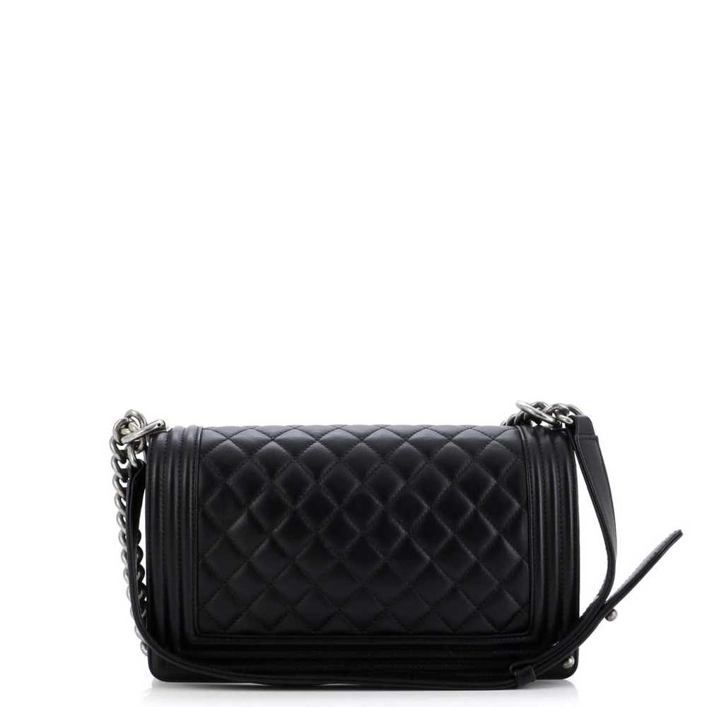 Chanel Boy leather handbag - image 4