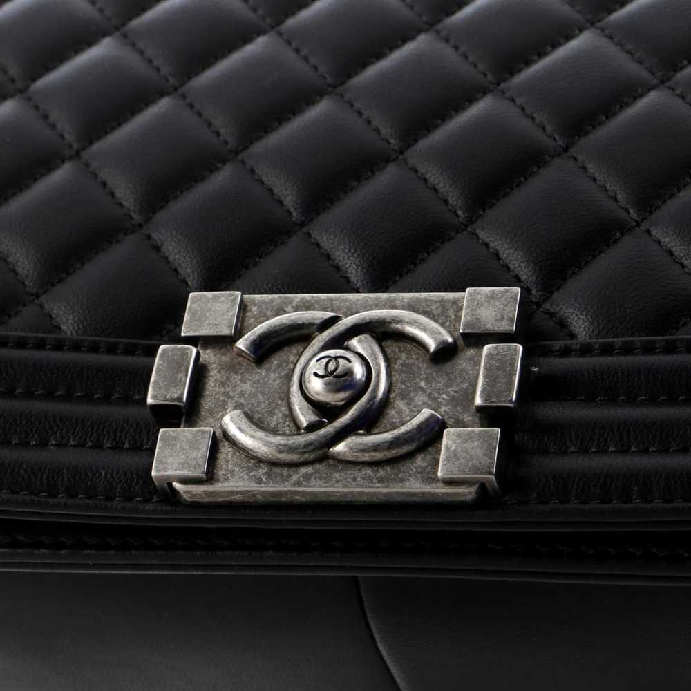 Chanel Boy leather handbag - image 7