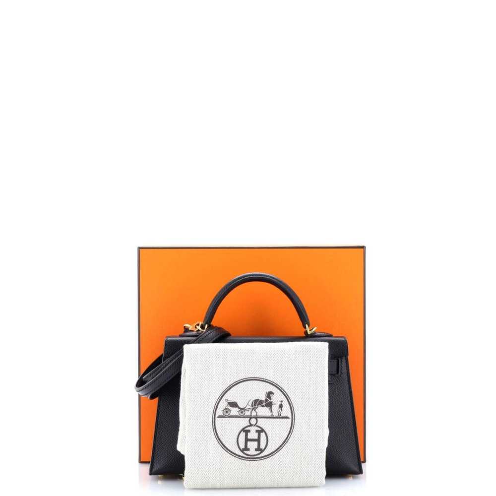 Hermès Kelly Mini leather handbag - image 2