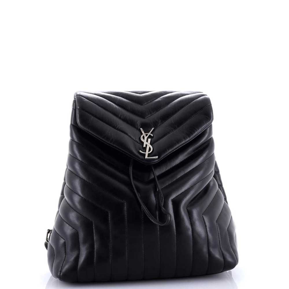 Saint Laurent Leather backpack - image 2