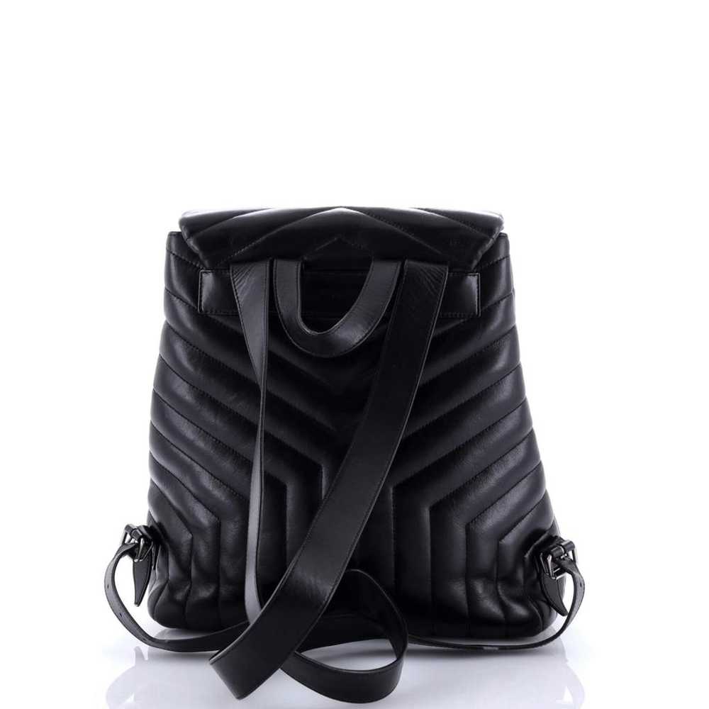 Saint Laurent Leather backpack - image 3