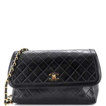 Chanel Vintage Cc Chain leather handbag