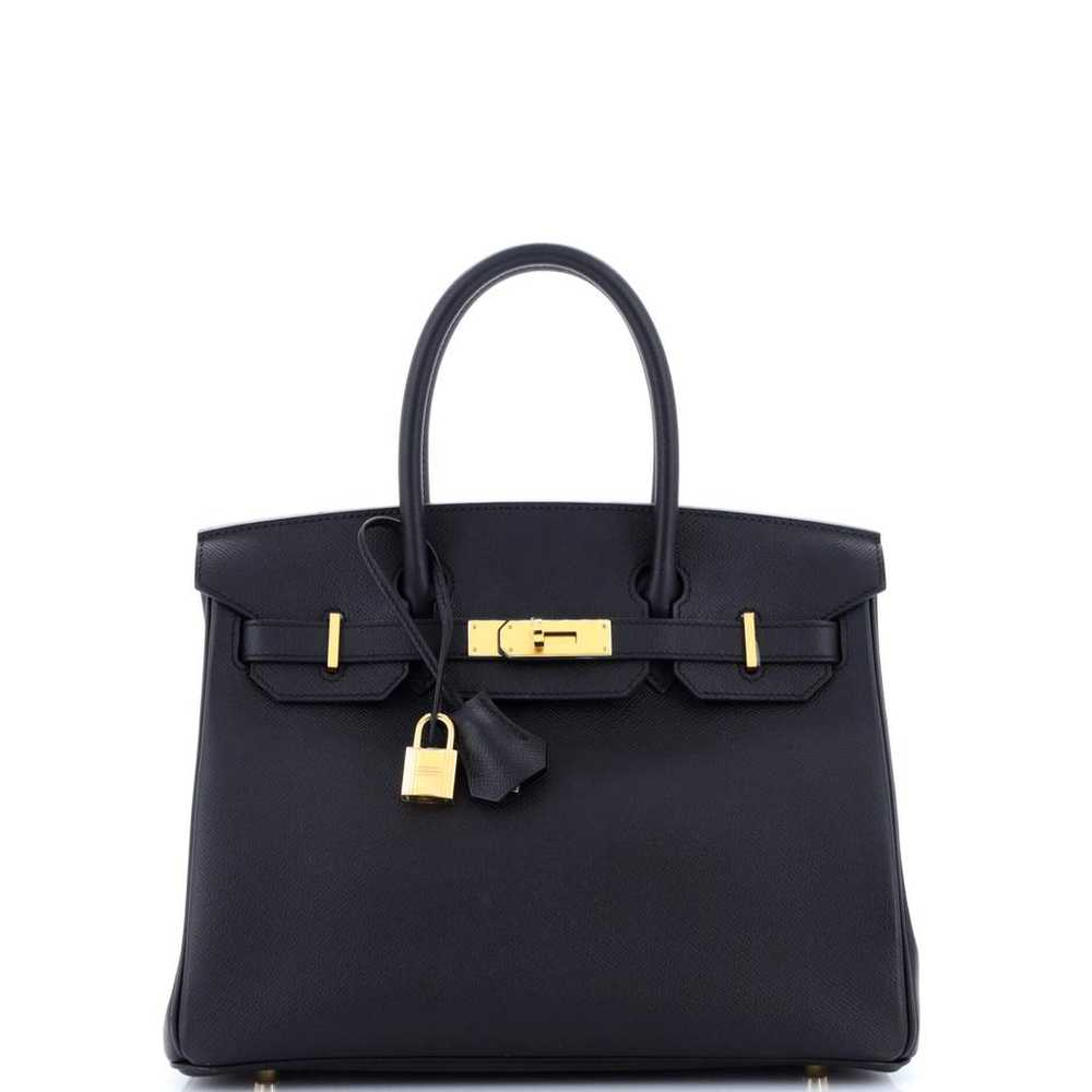 Hermès Birkin 30 leather handbag - image 1