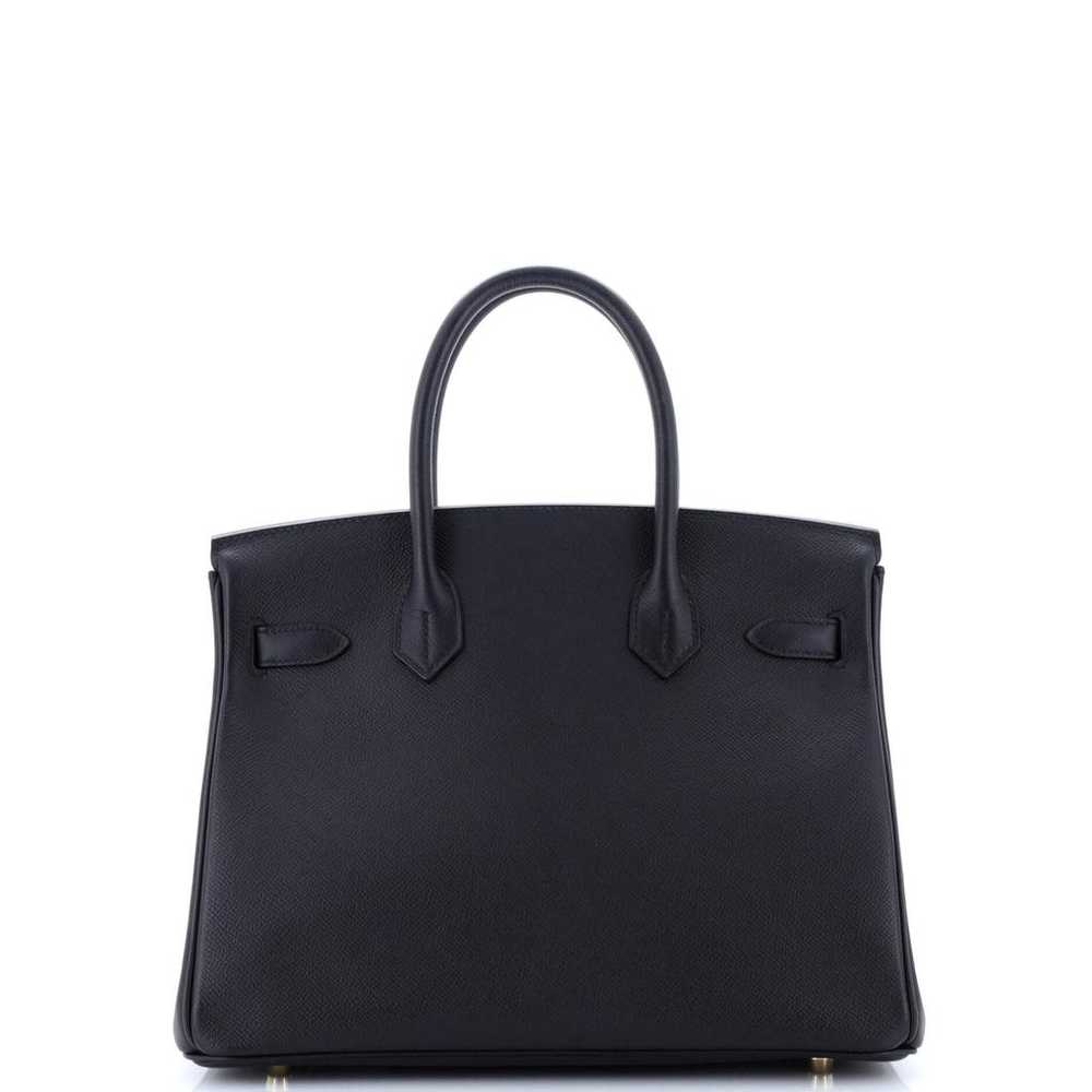 Hermès Birkin 30 leather handbag - image 3