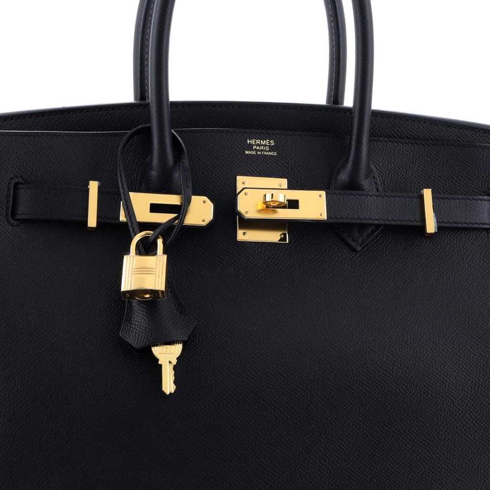 Hermès Birkin 30 leather handbag - image 6