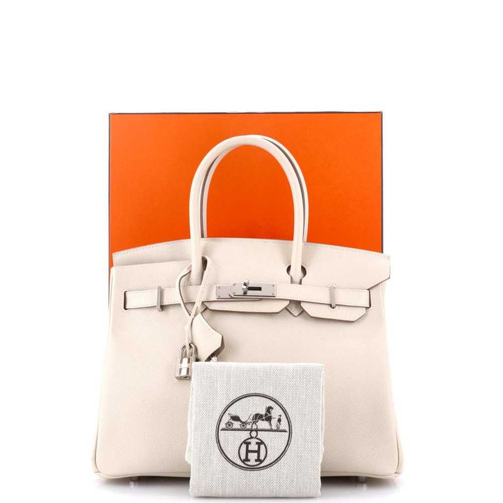 Hermès Birkin 30 leather tote - image 2