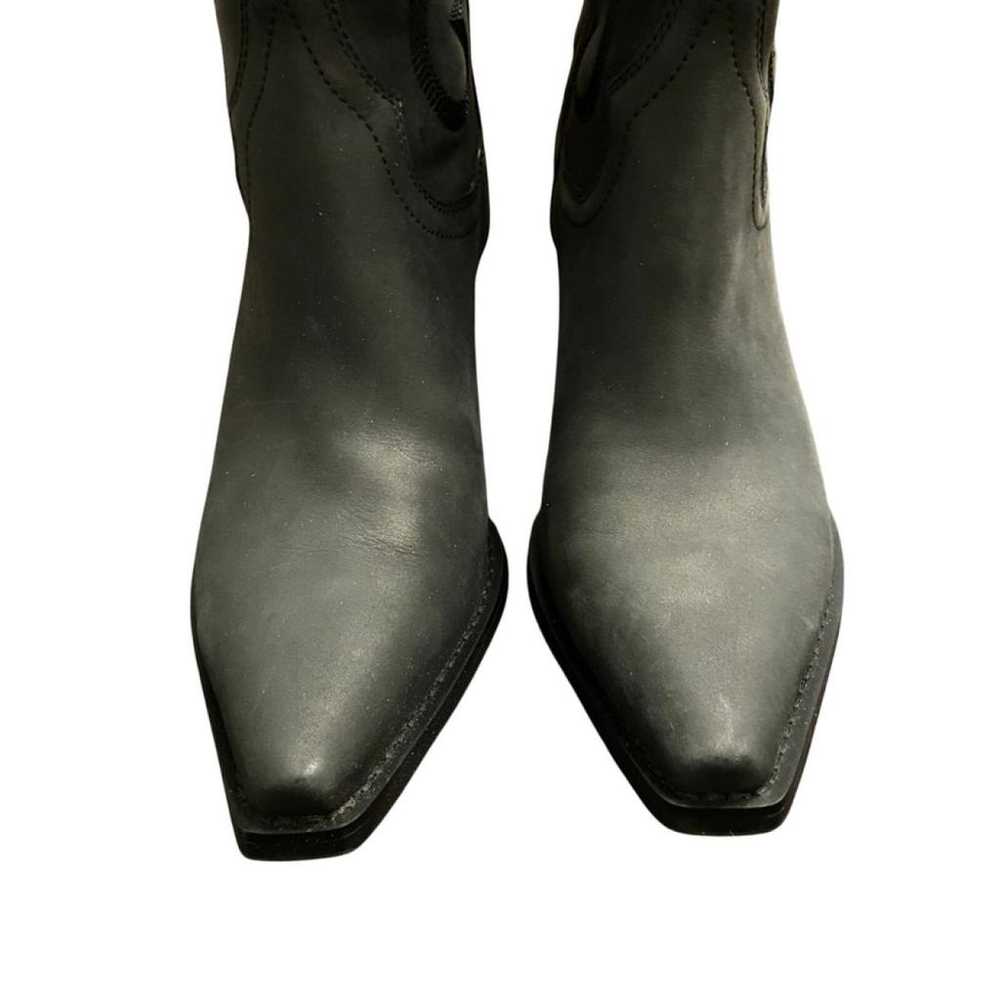 Jeffrey Campbell Leather western boots - image 5