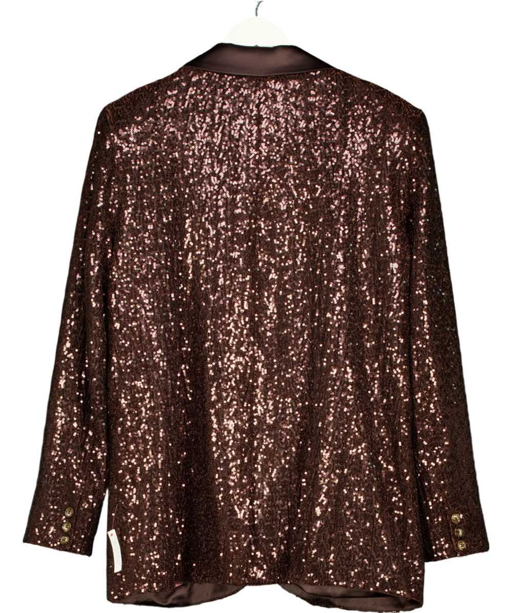 Brown Monsoon X Sarah Corbett-winder Satin Sequin… - image 2