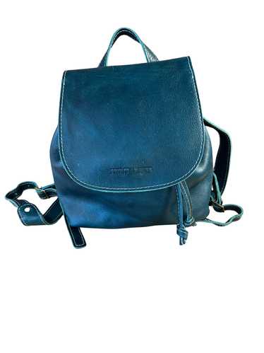 Portland Leather Bucket Backpack