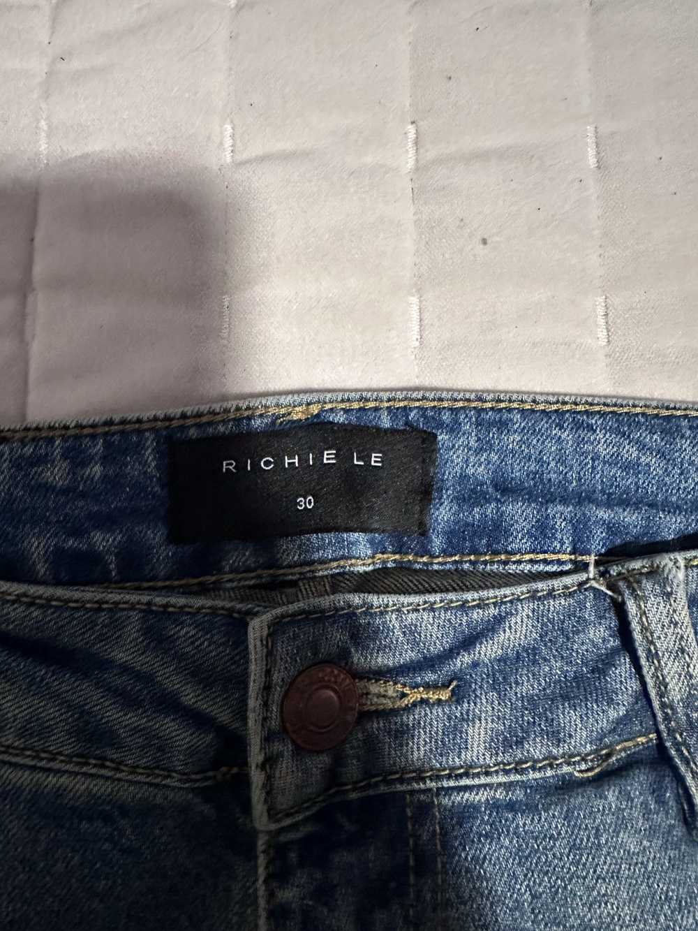 Richie Le Collection RLC Richie Le Distressed Den… - image 3