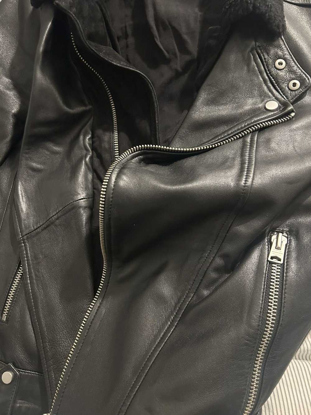 Allsaints Allsaints Prospect Leather Biker - image 11