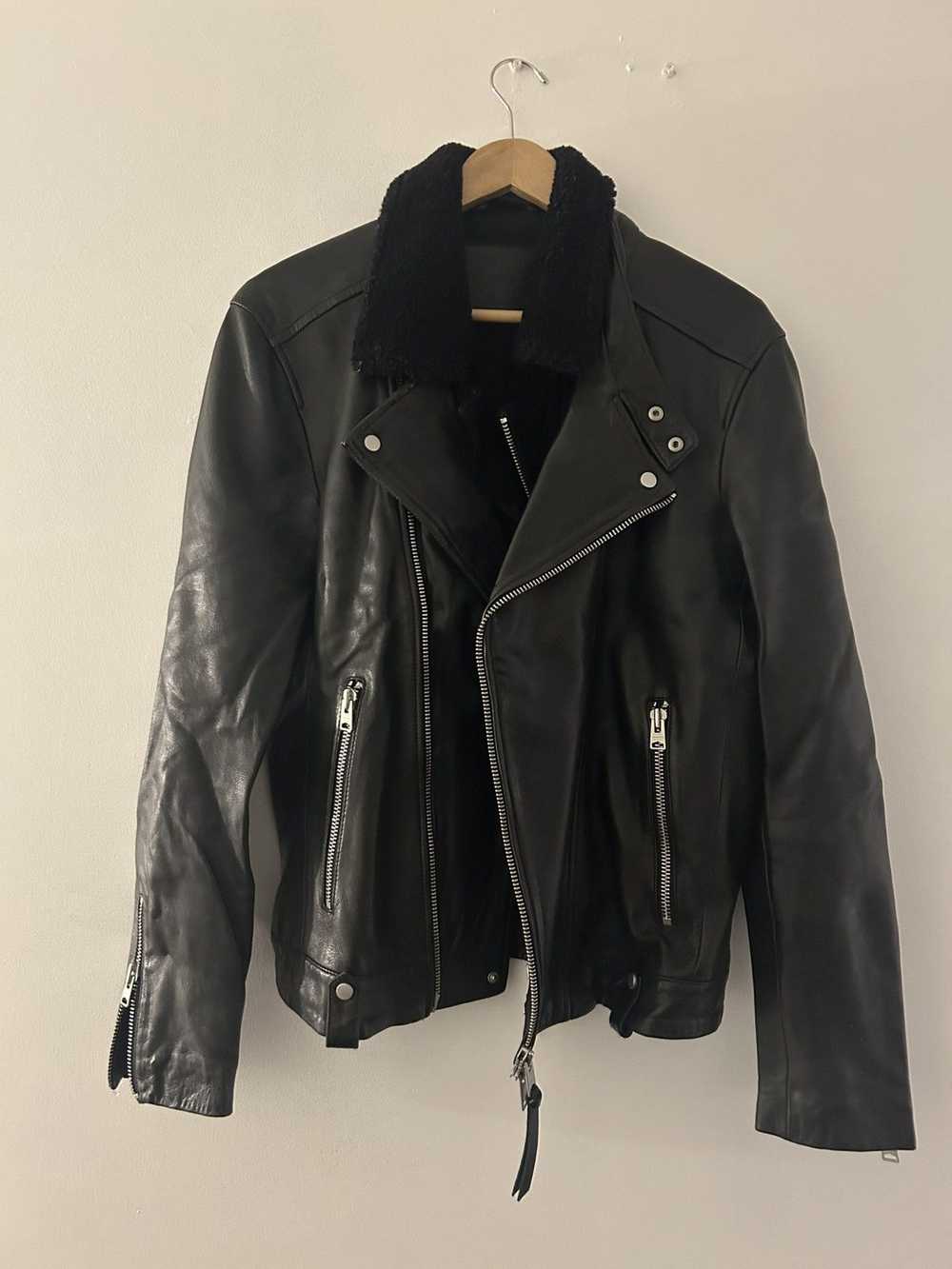 Allsaints Allsaints Prospect Leather Biker - image 2