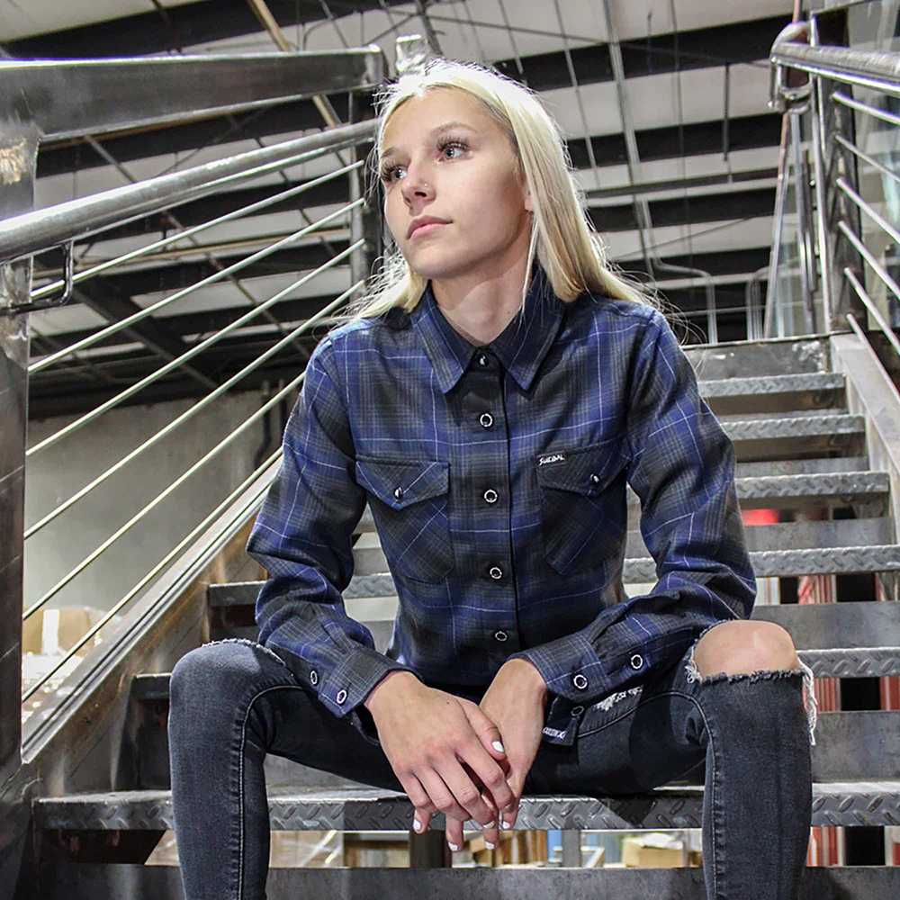 dixxon Women's Suicidal Tendencies Flannel - image 1