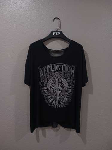 Affliction Affliction "Death Spade" 2010s Rhinesto