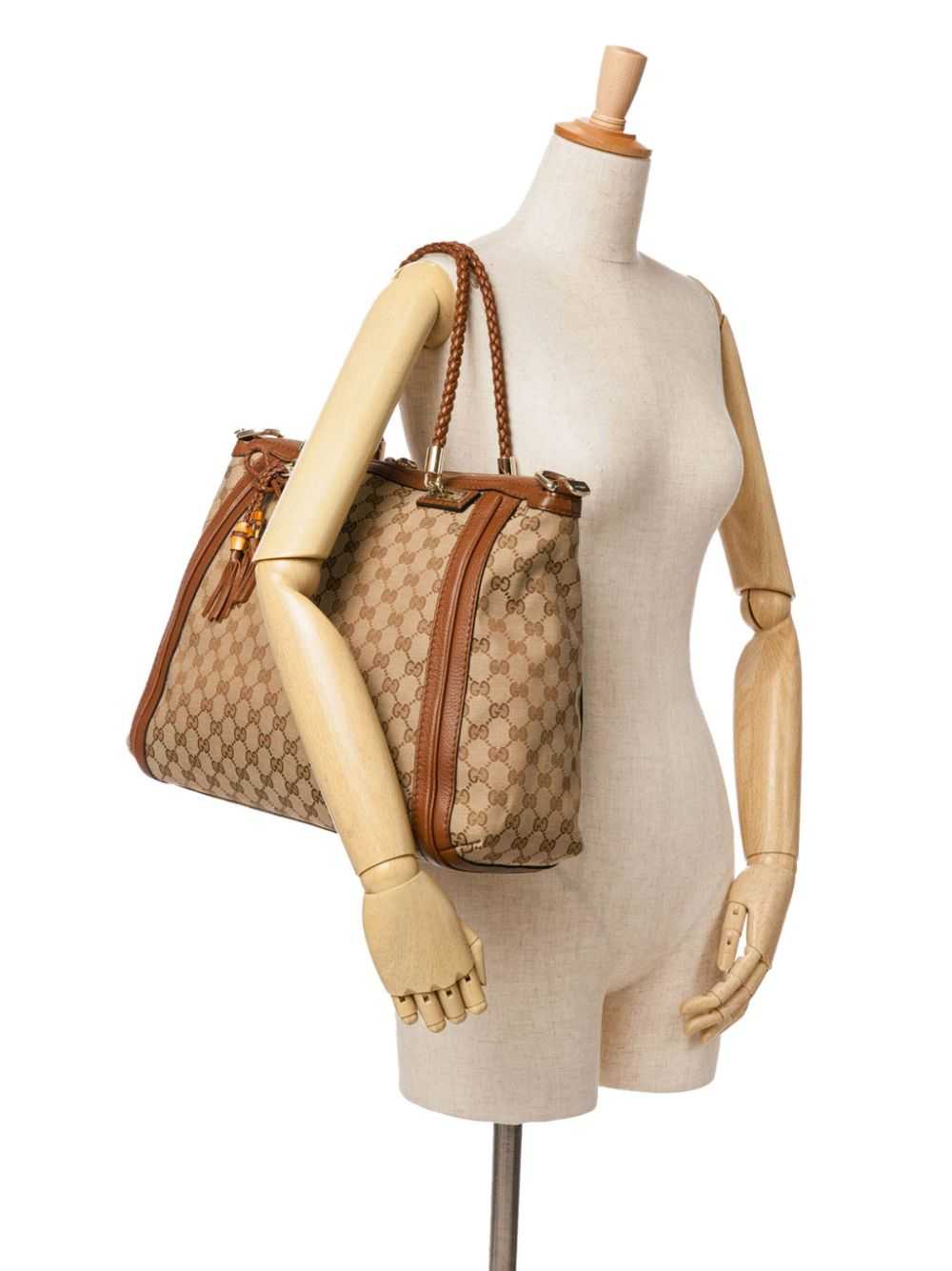 Gucci Pre-Owned 2000-2015 GG Canvas Bella satchel… - image 2